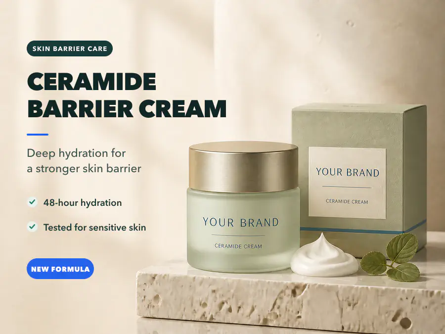 Skincare product graphic translated from Korean into English